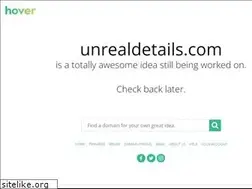 Sites similar to unrealdetails.com