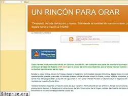 Sites similar to unrinconparaorar.blogspot.com