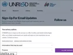 Sites similar to unrisd.org