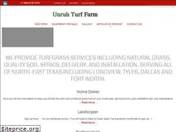 Sites similar to unruhturf.com