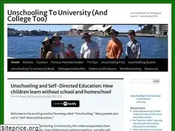Sites similar to unschoolingtouniversity.com