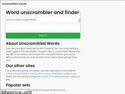 Sites similar to unscrambled-words.com