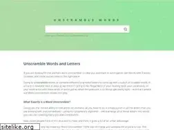 Sites similar to unscramblewords.net