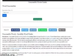 Sites similar to unscramblewords.world