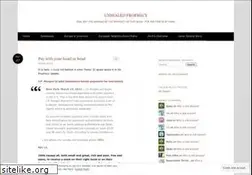Sites similar to unsealedprophecy.wordpress.com
