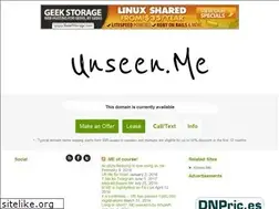Sites similar to unseen.me