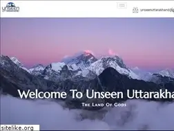 Sites similar to unseenuttarakhand.in