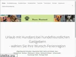 Sites similar to unsere-hundewelt.de