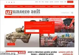 Sites similar to unsere-zeit.de