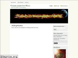 Sites similar to unserekorruptewelt.wordpress.com
