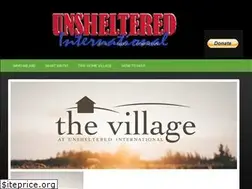 Sites similar to unsheltered.org