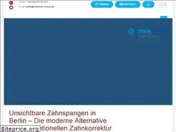 Sites similar to unsichtbare-zahnspange.berlin