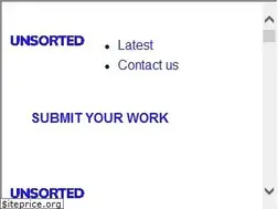 Sites similar to unsorted.co