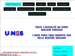 Sites similar to unssparis.org