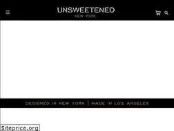 Sites similar to unsweetenednewyork.com