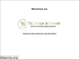 Sites similar to untempsdebeaute.fr