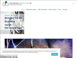 Sites similar to unternehmen-bekannt-machen.de