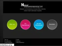 Sites similar to unternehmensberatung-masur.de