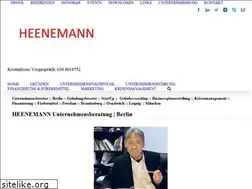 Sites similar to unternehmensberatung.heenemann.de