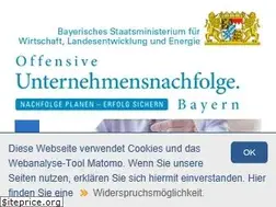 Sites similar to unternehmensnachfolge-in-bayern.de