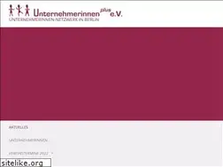 Sites similar to unternehmerinnen-plus.de