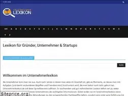 Sites similar to unternehmerlexikon.de