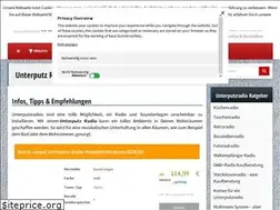 Sites similar to unterputz-radios.de