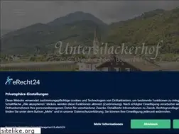 Sites similar to untersilackerhof.com