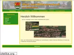 Sites similar to unterwurmbach.de