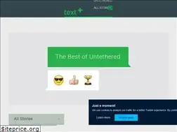 Sites similar to untethered.textplus.com