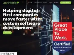 Sites similar to unthinkable.co
