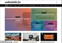 Sites similar to unthinkable.fm