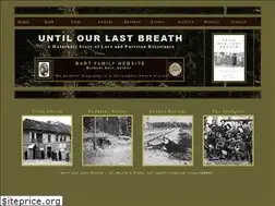 Sites similar to untilourlastbreath.com