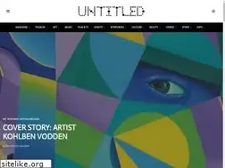 Sites similar to untitled-magazine.com