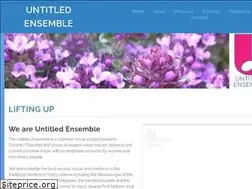Sites similar to untitledensemble.ca