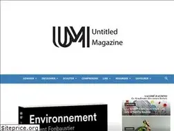 Sites similar to untitledmag.fr