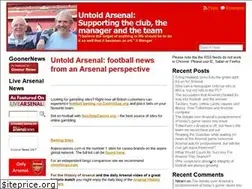 Sites similar to untold-arsenal.com