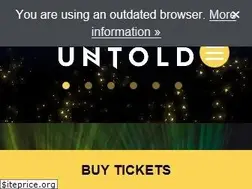 Sites similar to untoldfestival.com