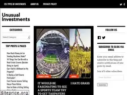 Sites similar to unusualinvestments.com