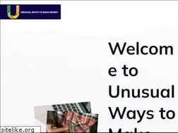 Sites similar to unusualwaystomakemoney.com