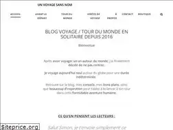 Sites similar to unvoyagesansnom.com