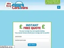 Sites similar to unwantedcarsandvans.co.uk