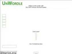 Sites similar to unwordle.com