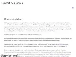 Sites similar to unwortdesjahres.org