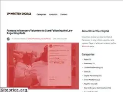 Sites similar to unwritten.digital