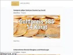 Sites similar to unzegoldpreis.de