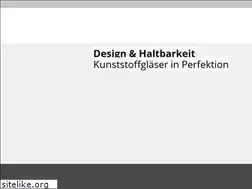 Sites similar to unzerbrechbar.de