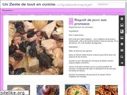 Sites similar to unzestedetoutencuisine.blogspot.com