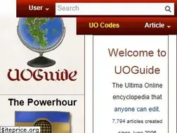 Sites similar to uoguide.com
