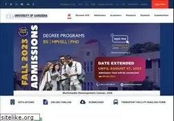 Sites similar to uos.edu.pk